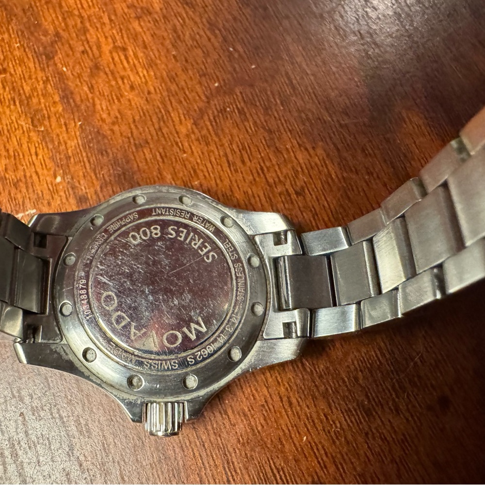 Movado Women’s Series 800 Diamond Silver 29mm Steel Sapphire Watch - Picture 3 of 3